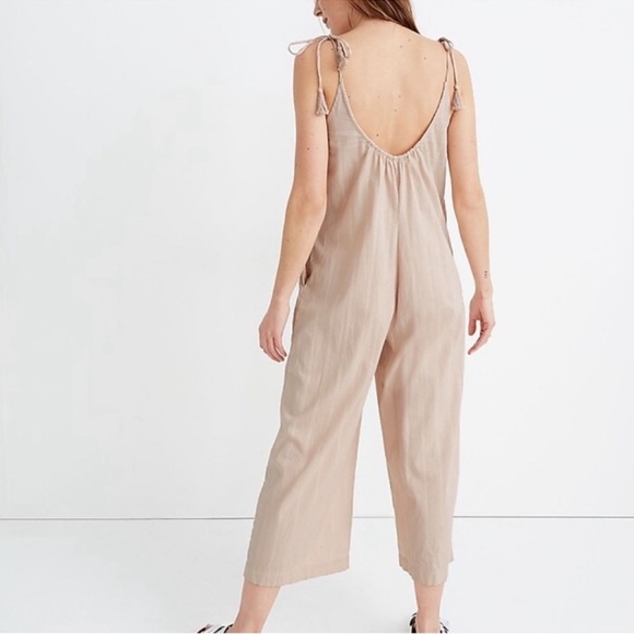 Madewell Pants - Madewell Tie Strap Cotton Jumpsuit